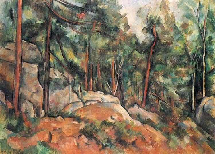 Paul Cezanne Im Wald